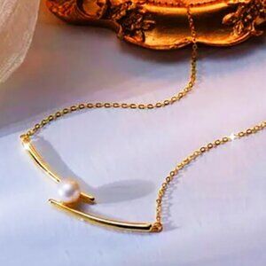 Pearl Pendant Chain Necklace Womens Jewelry Choker Collar Cheap